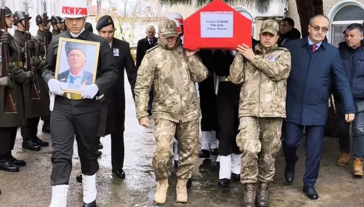 Kıbrıs Gazisi İsmail Çakar Son Yolculuğuna Uğurlandı